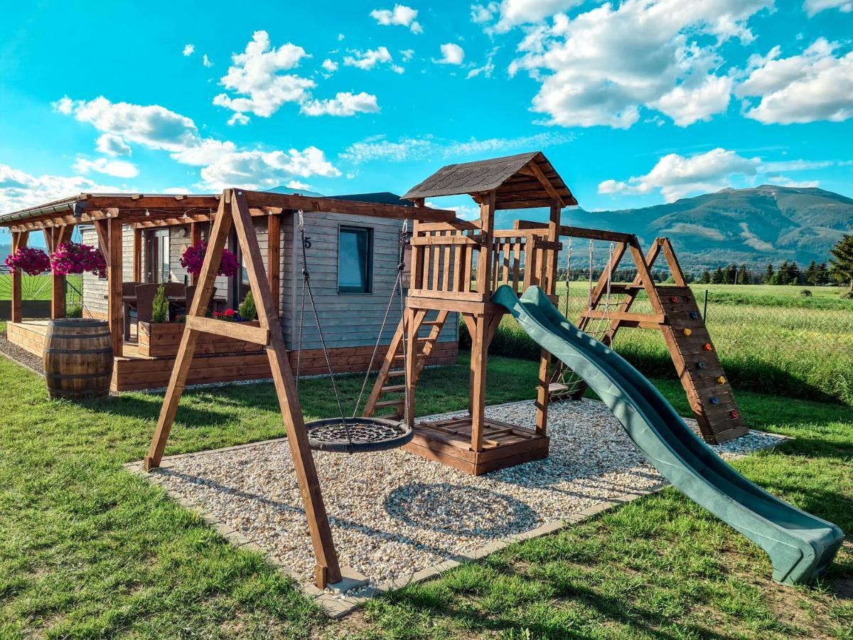Liptovalley- Mobilne Domy S Wellnessom Liptovska Kokava Bagian luar foto